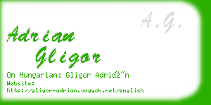 adrian gligor business card